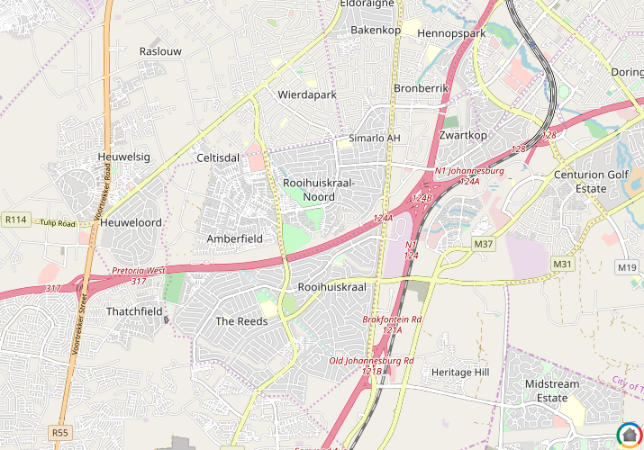 Map location of Wierdaglen Estate